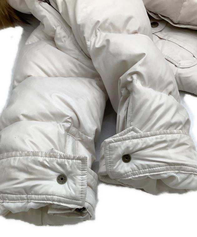 BURBERRY BLUE LABEL ダウンジャケット ホワイト 中古・古着通販】BURBERRY BLUE LABEL (バーバリーロンドンブルー