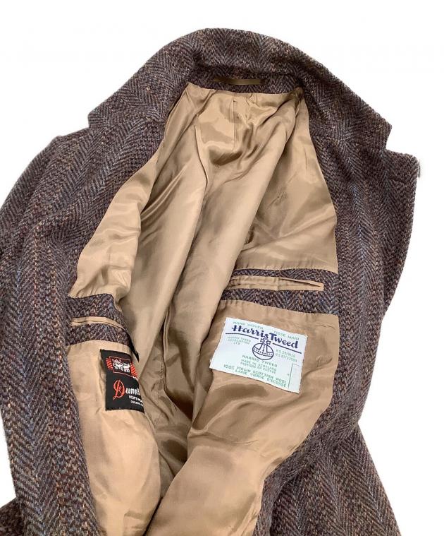 ハリスツイード テーラードジャケット ヘリンボーン 3B 古着 Mサイズ 中古・古着通販】Harris Tweed (ハリスツイード) テーラードジャケット