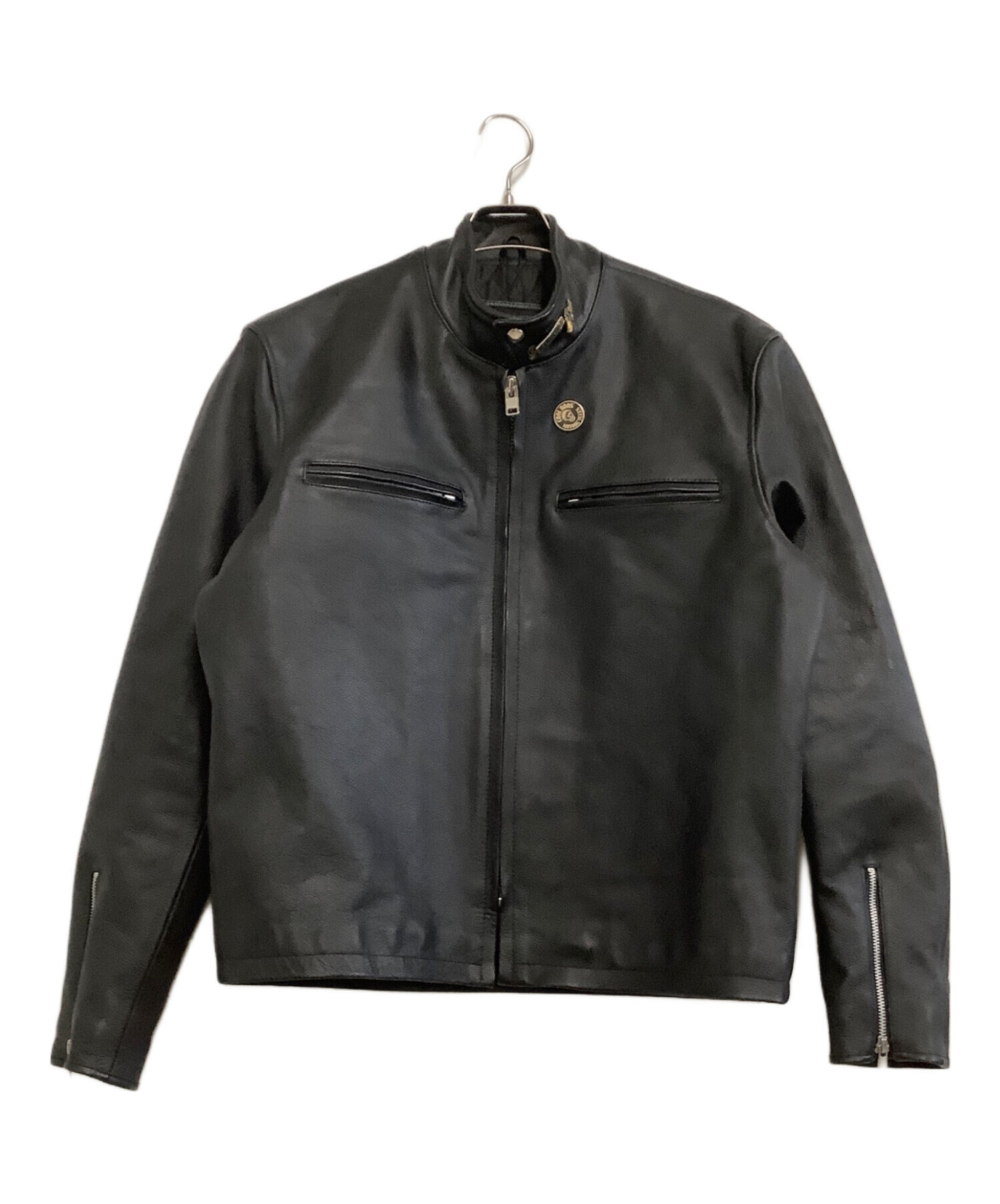 中古・古着通販】zawakita (ザワキタ) シングルライダースジャケット