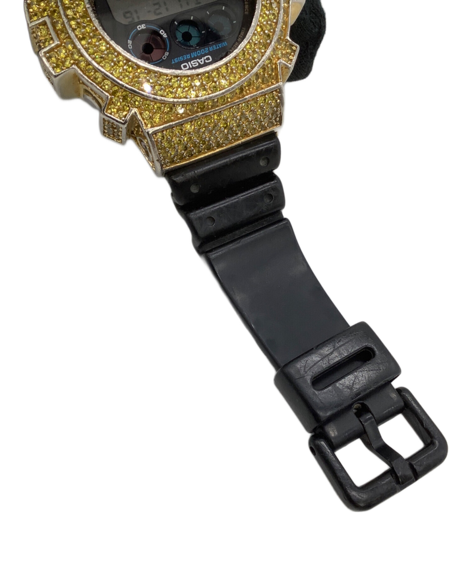 中古・古着通販】CASIO (カシオ) 腕時計 G-SHOCK カスタム品 ゴールド