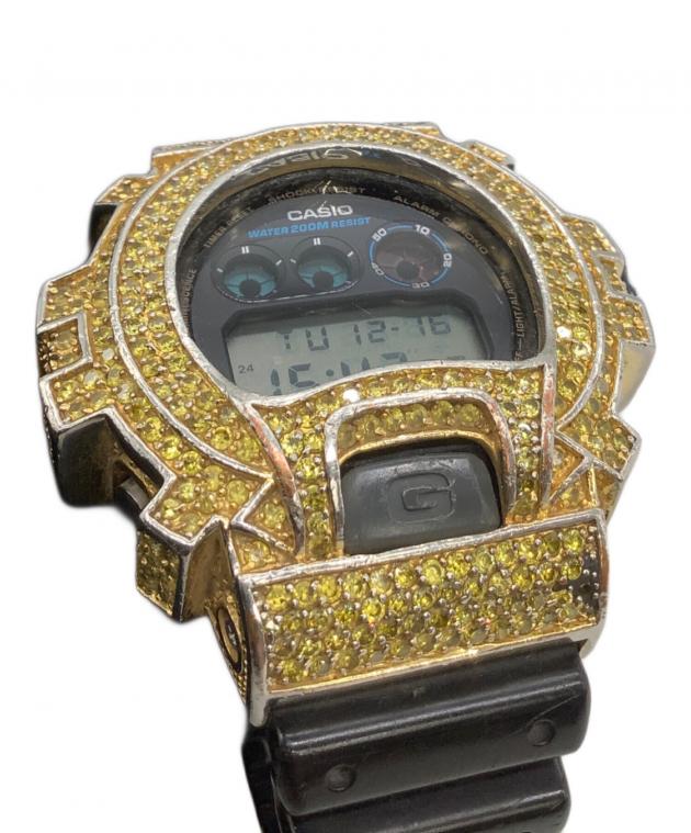CASIO G-SHOCK 中古デジタル腕時計　ゴールド　カスタム品 中古・古着通販】CASIO (カシオ) 腕時計 G-SHOCK カスタム品 ゴールド