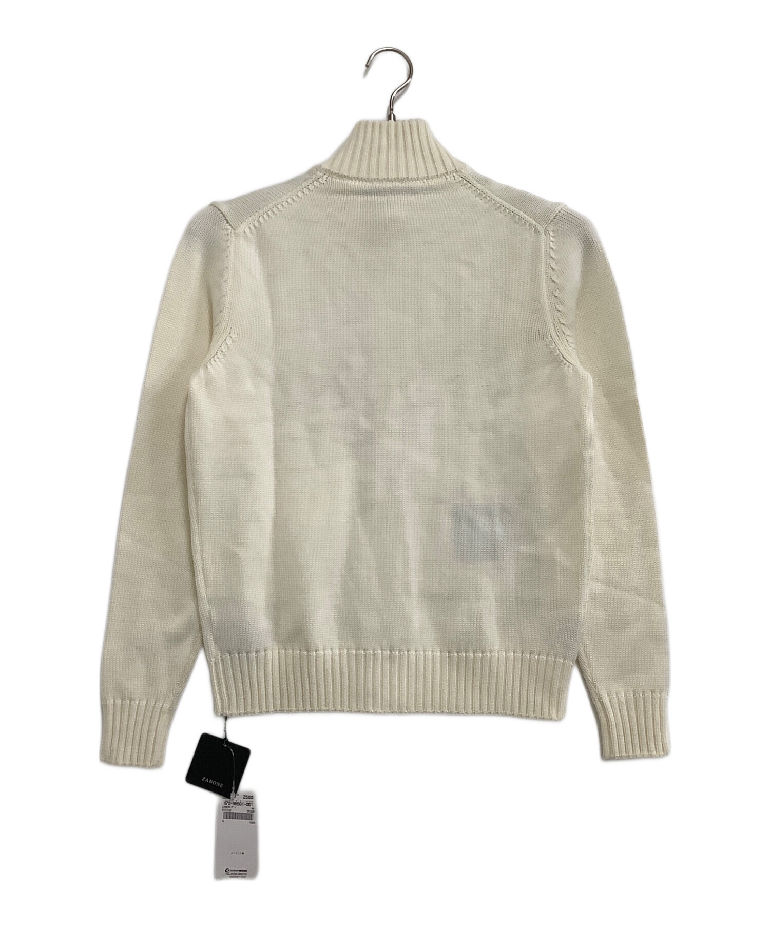 中古・古着通販】Zanone (ザノーネ) スタンドカラーニットカーディガン