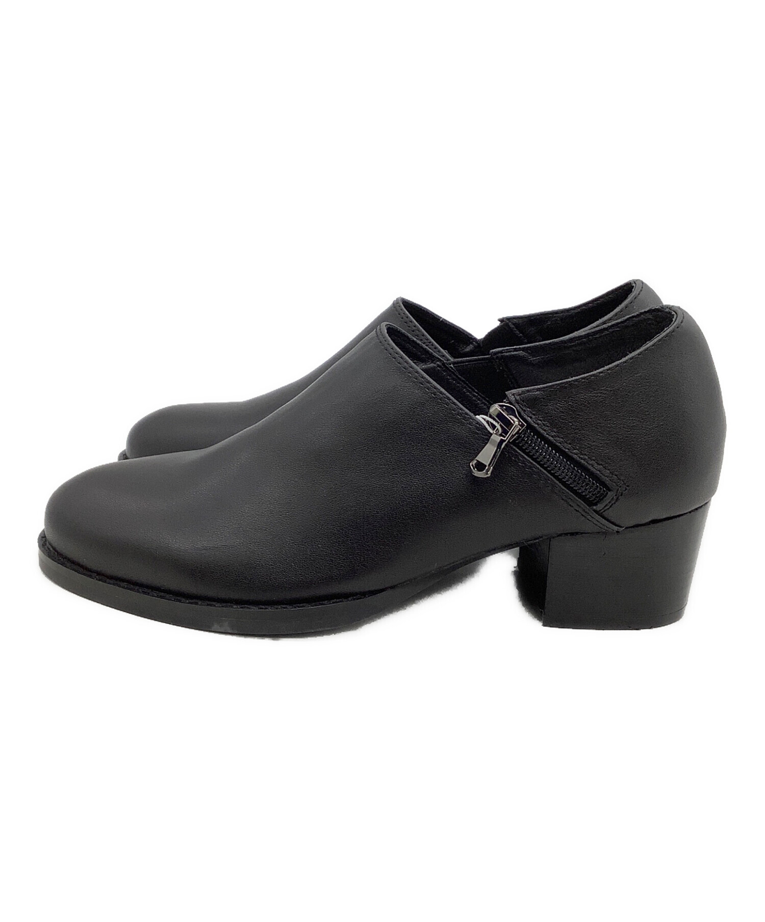 中古・古着通販】TAKEO KIKUCHI (タケオキクチ) レザーサイドゴア