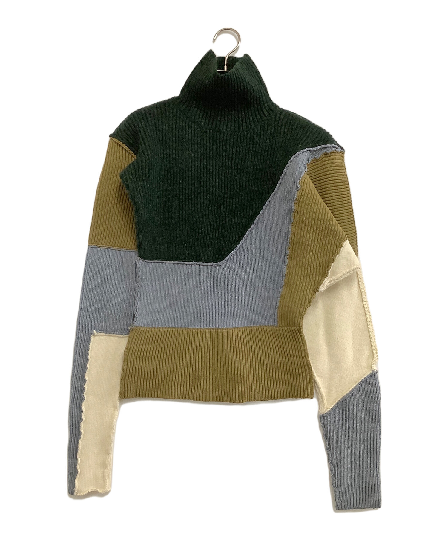 中古・古着通販】LEINWANDE (ラインヴァンド) ハイネックニット マルチ