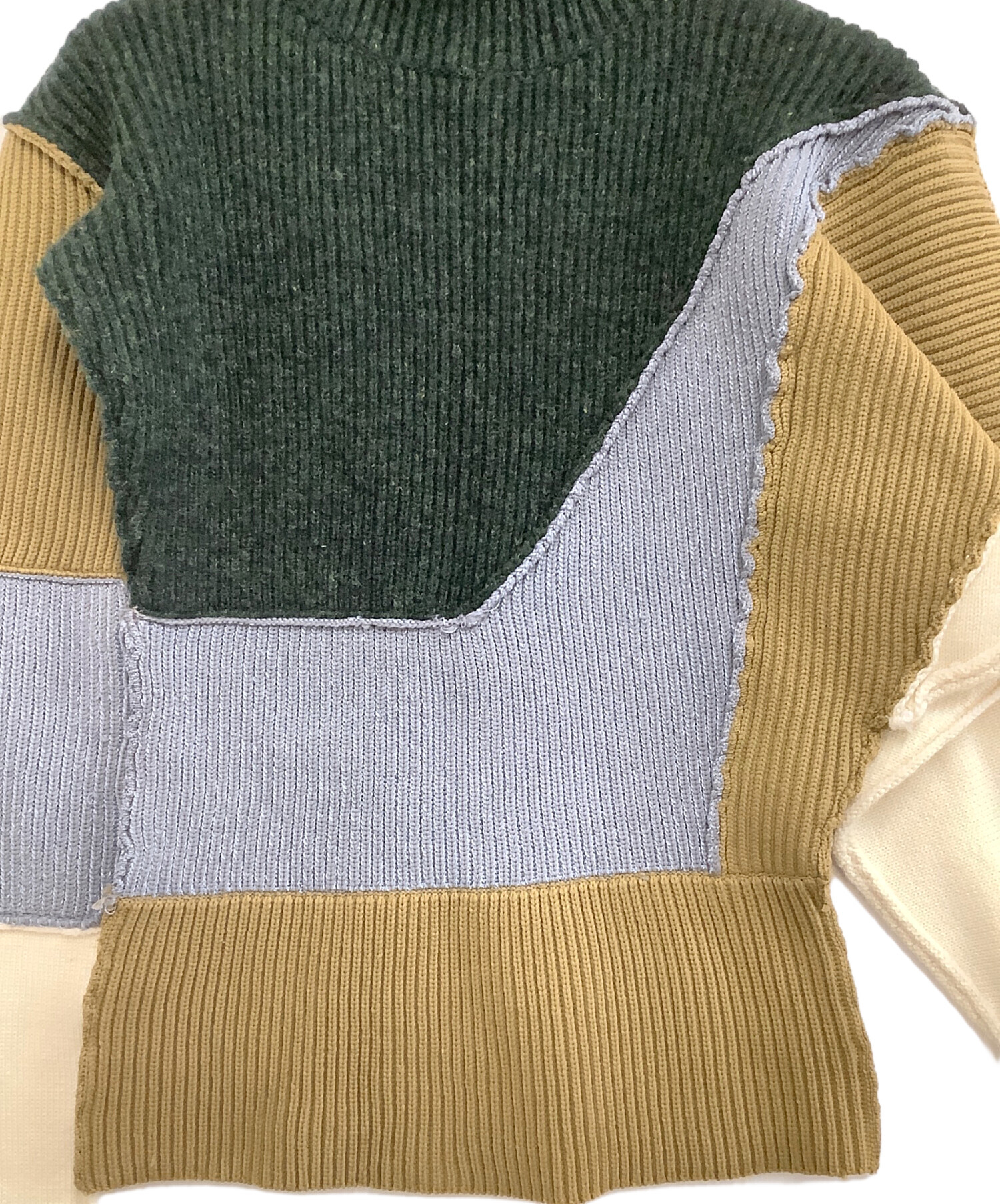 LEINWANDE ラインヴァンド フリンジハイネックニット F 中古・古着通販】LEINWANDE (ラインヴァンド) フリンジタートルネック