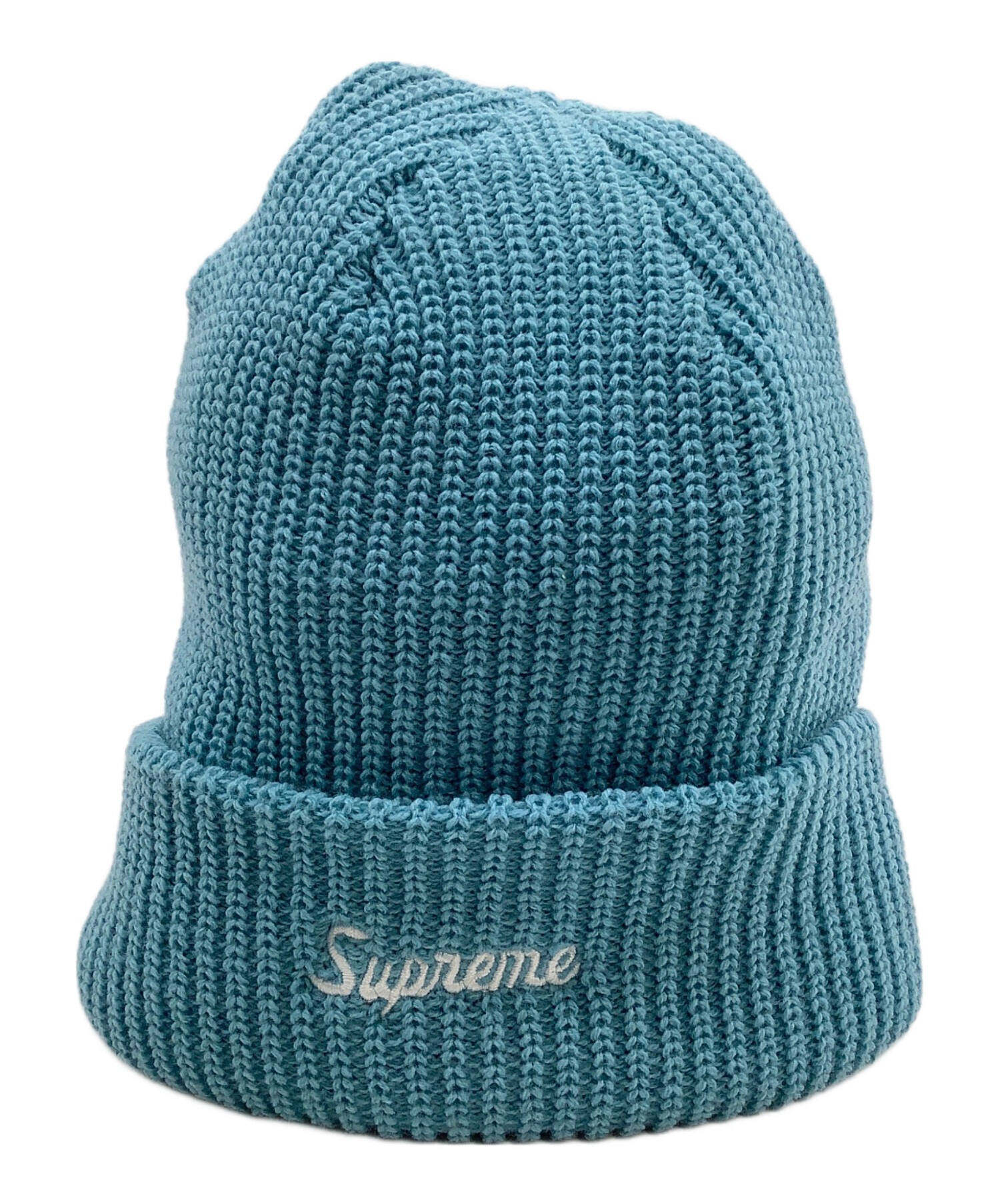 中古・古着通販】SUPREME (シュプリーム) ニット帽 ブルー｜ブランド