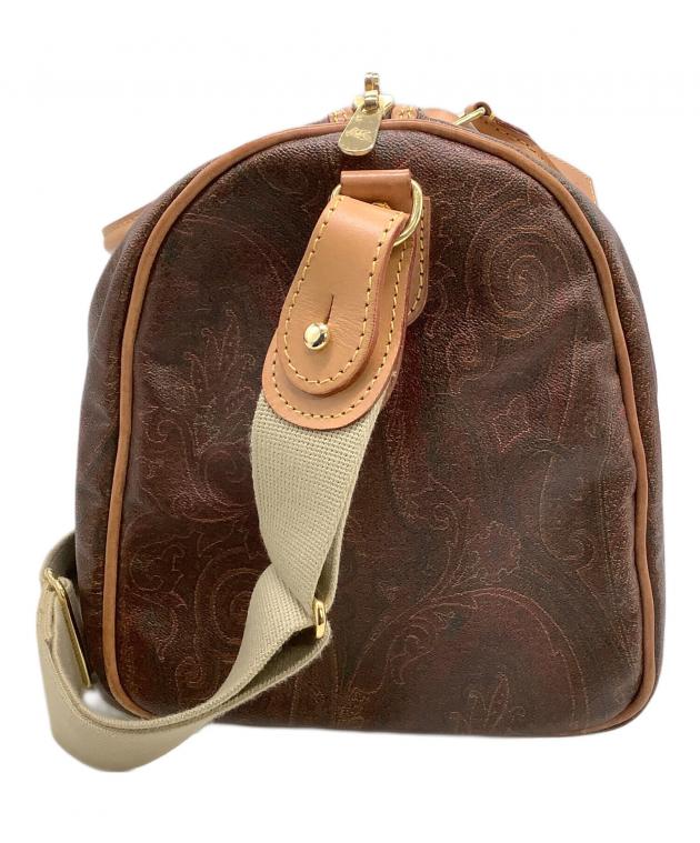 中古・古着通販】ETRO (エトロ) 2WAYボストンバッグ ブラウン