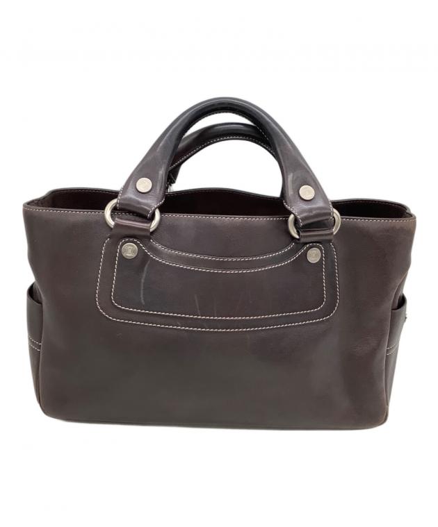 中古・古着通販】CELINE (セリーヌ) ハンドバッグ ブギーバッグ ダーク