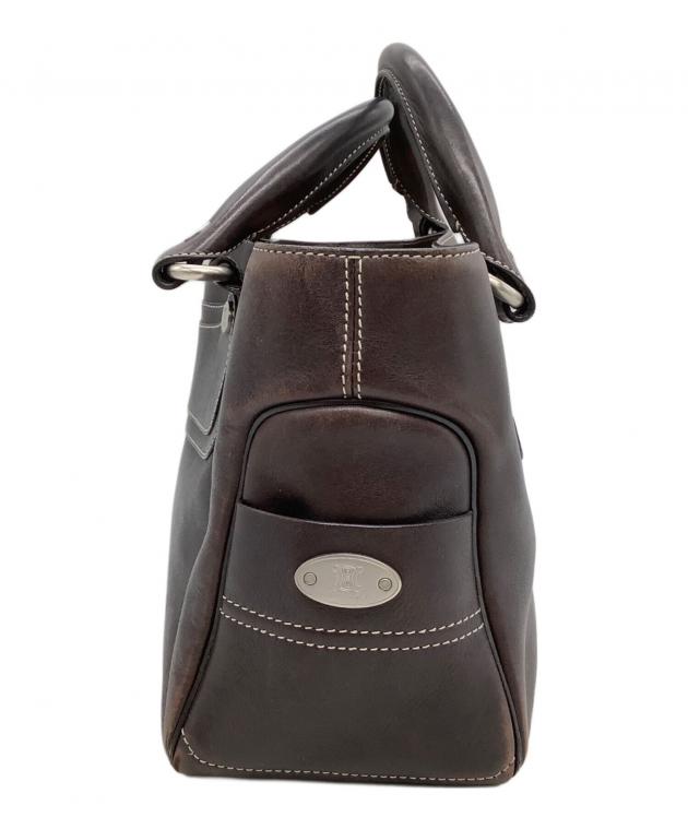 CELINE セリーヌ ブギーバッグ ダークブラウン CELINE（セリーヌ） ハンドバッグ ブギーバッグ レザー ダークブラウン
