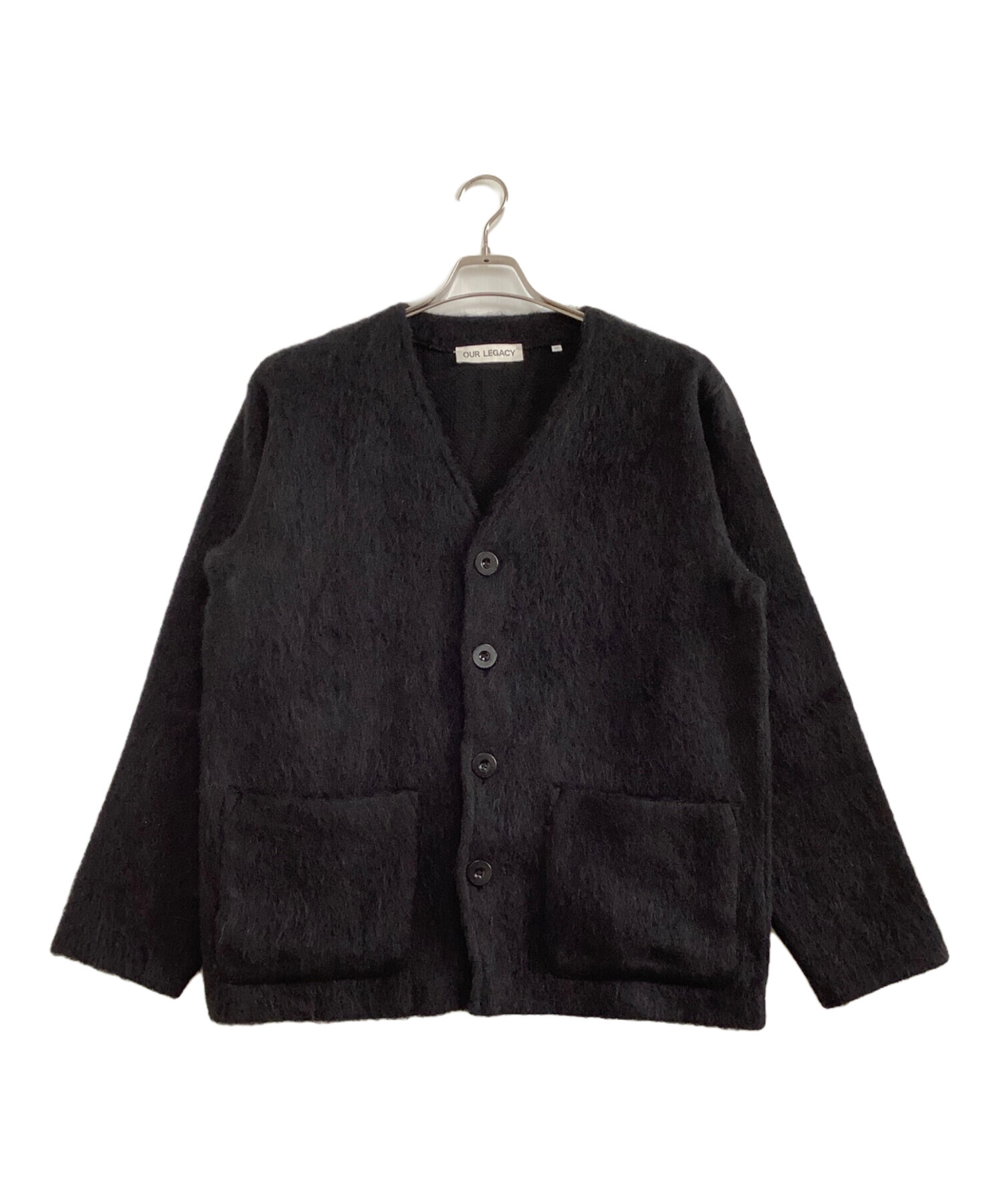 中古・古着通販】OUR LEGACY (アワーレガシー) CARDIGAN BLACK MOHAIR
