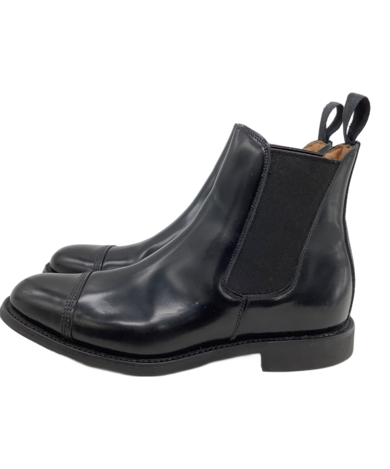 中古・古着通販】SANDERS (サンダース) サイドゴアブーツ MILITARY CAP