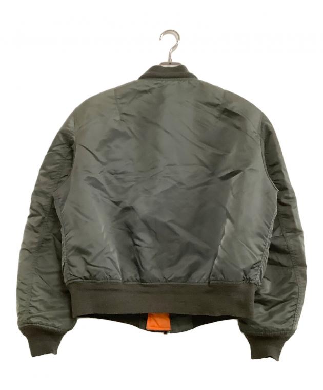 カーキ　アビレックス　AVIREX MA-1 Lサイズ 中古・古着通販】AVIREX (アヴィレックス) MA-1ジャケット カーキ