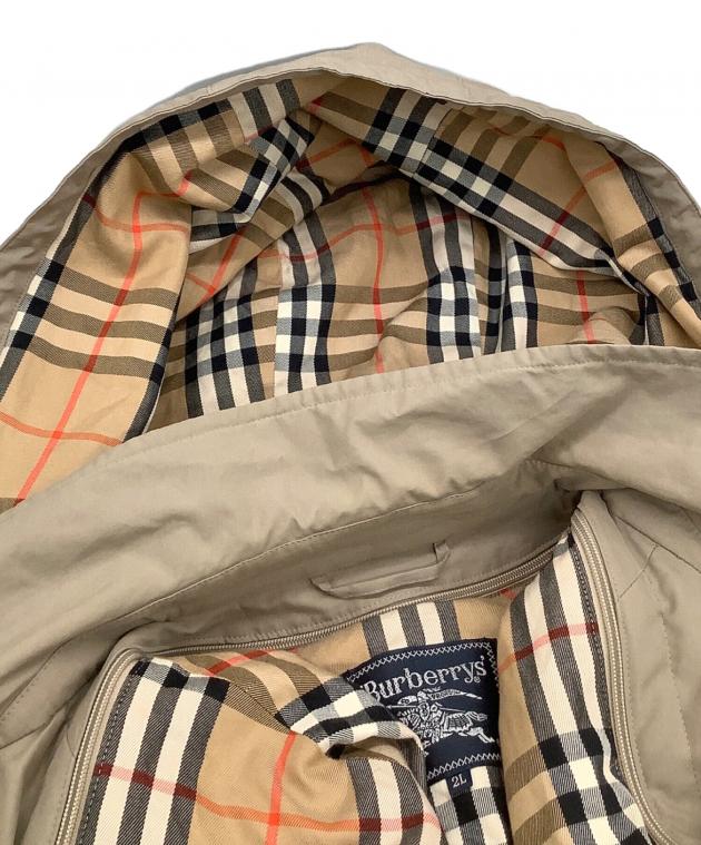 ＋バーバリー　ダウンコート　ベージュ　着丈105cm 袖丈60cm程 ＋バーバリー ダウンコート ベージュ 着丈105cm 袖丈60cm程 ＋