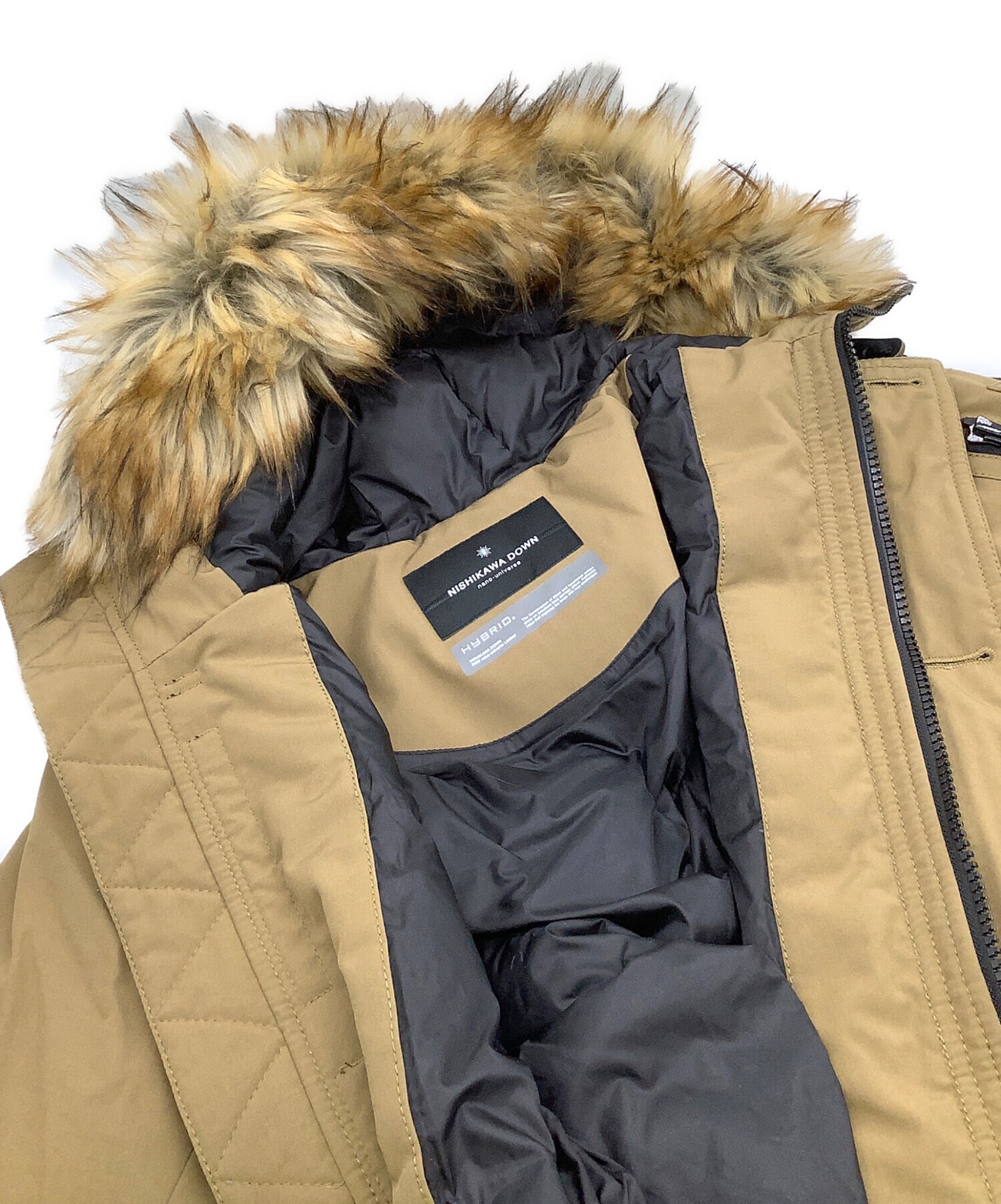 中古・古着通販】nano・universe (ナノ・ユニバース) ダウンジャケット