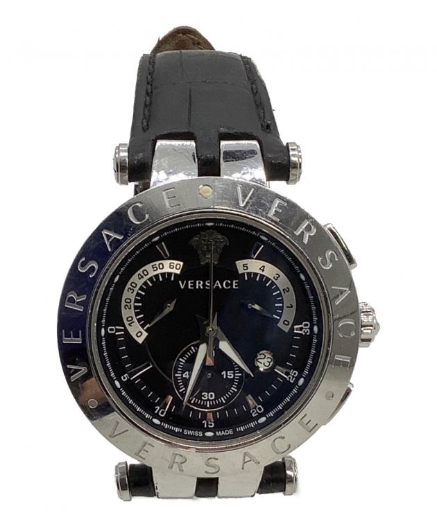 中古・古着通販】VERSACE (ヴェルサーチェ) 腕時計 Vレース クォーツ