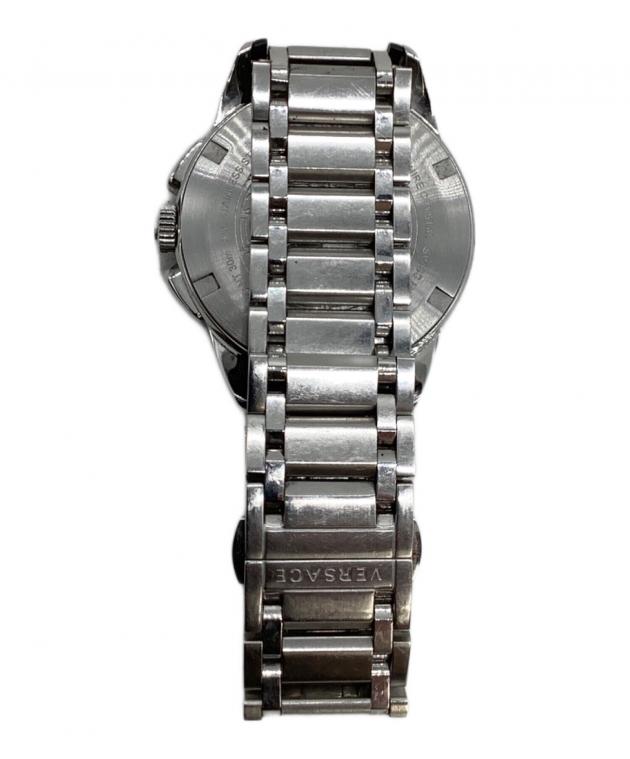 VERSACE クォーツ腕時計 シルバー 中古・古着通販】VERSACE (ヴェルサーチェ) 腕時計 キャラクター