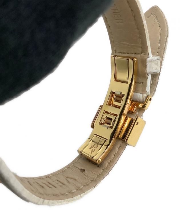 中古・古着通販】VERSACE (ヴェルサーチェ) 腕時計 クォーツ ホワイト