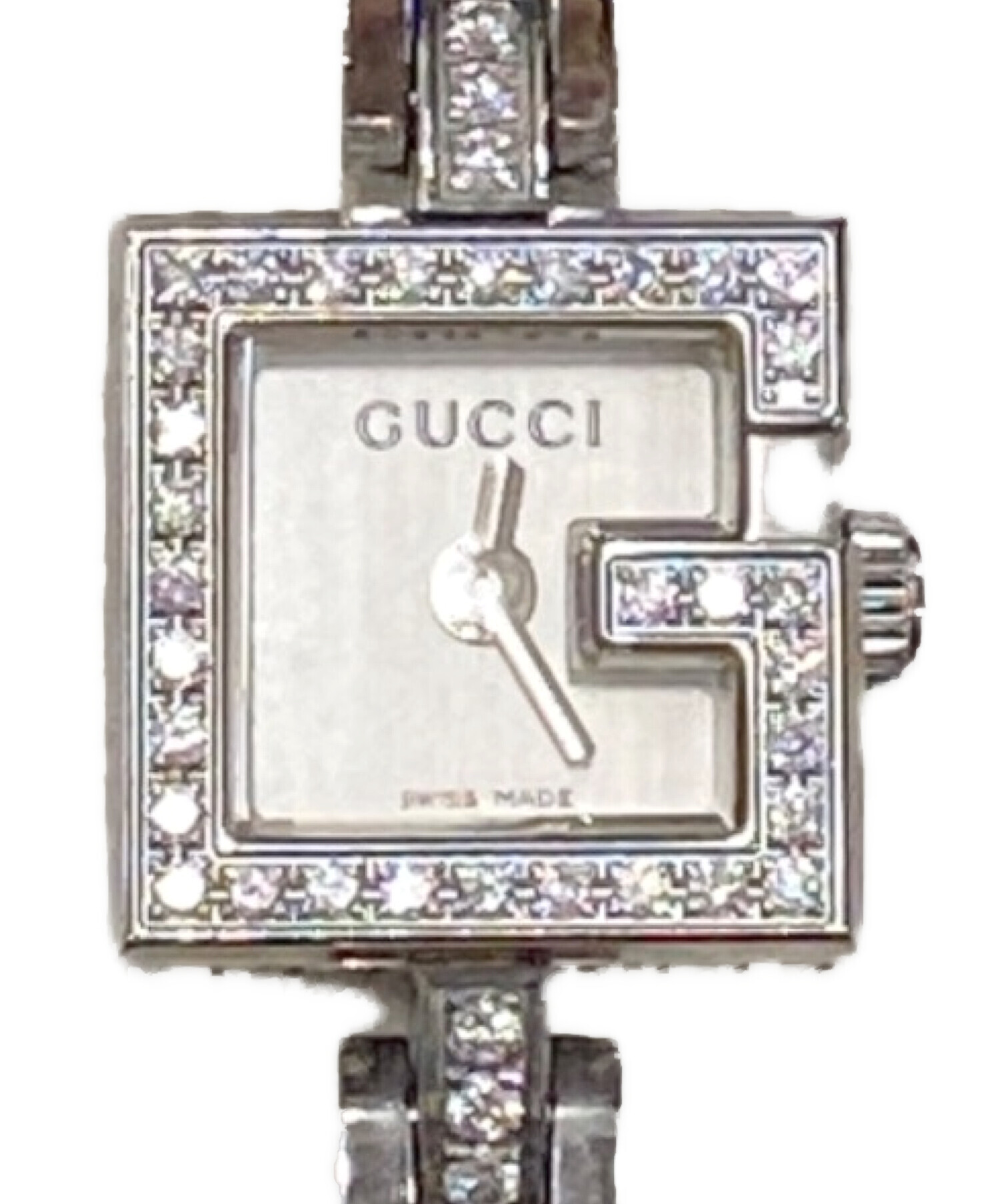 中古・古着通販】GUCCI (グッチ) 腕時計 Gミニダイヤベゼル｜ブランド
