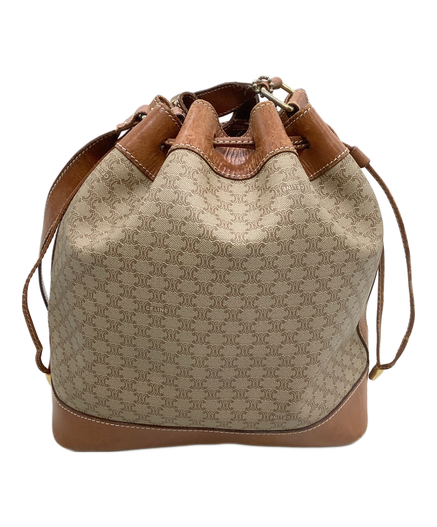 中古・古着通販】CELINE (セリーヌ) 巾着ショルダーバッグ マカダム