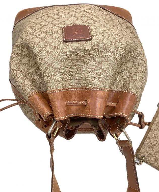 中古・古着通販】CELINE (セリーヌ) 巾着ショルダーバッグ マカダム