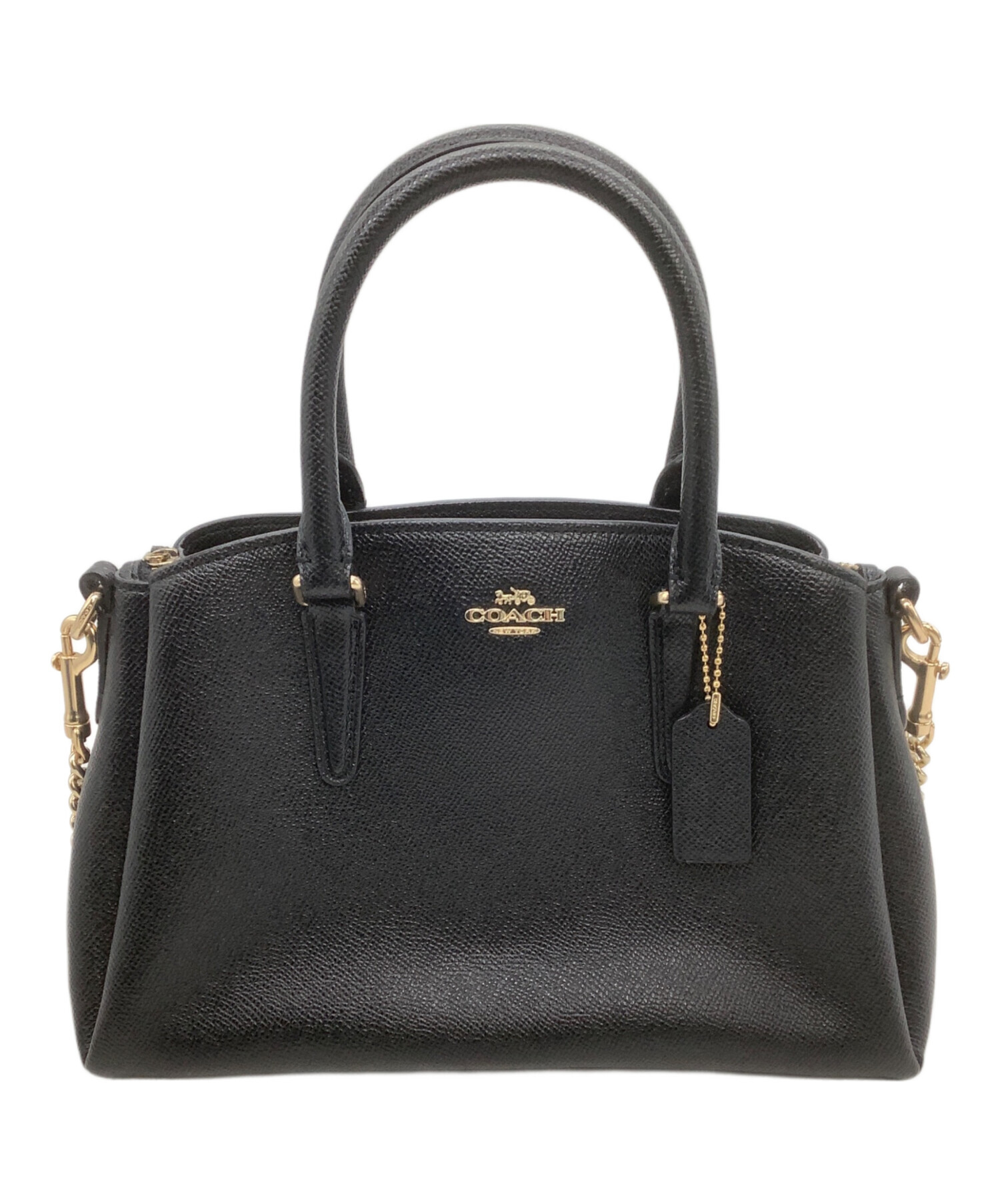 中古・古着通販】COACH (コーチ) 2WAYショルダーバッグ ブラック