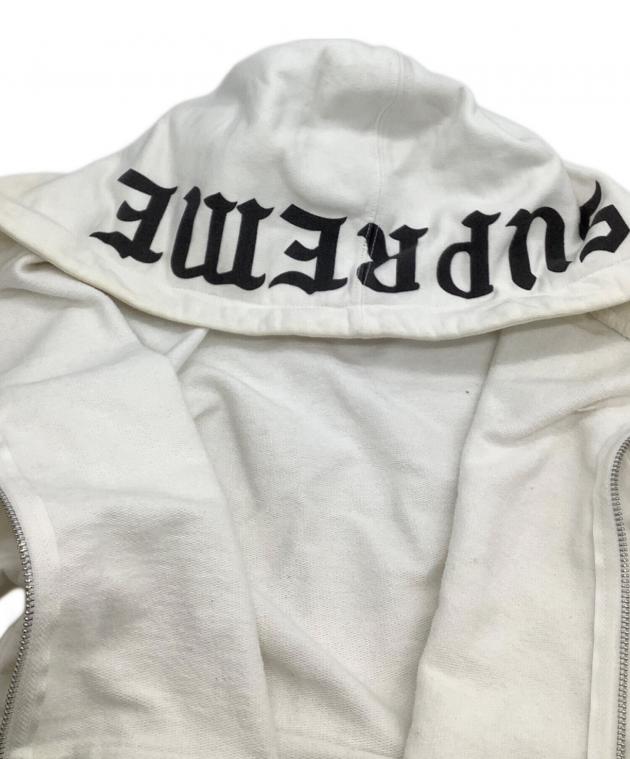 中古・古着通販】SUPREME (シュプリーム) ジップパーカー ロゴフード