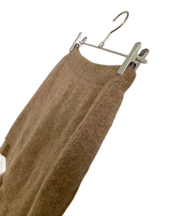 新品未使用　クラネ PANTS LAYERED YAK MINISKIRT クラネ CLANE PANTS LAYERED YAK MINISKIRT （BROWN） - ファッション