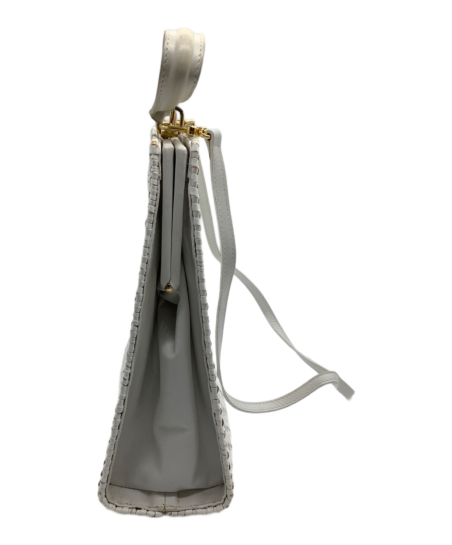 中古・古着通販】FENDI (フェンディ) カゴバッグ ホワイト｜ブランド