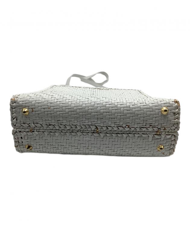 中古・古着通販】FENDI (フェンディ) カゴバッグ ホワイト｜ブランド