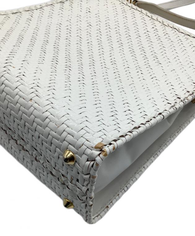 中古・古着通販】FENDI (フェンディ) カゴバッグ ホワイト｜ブランド