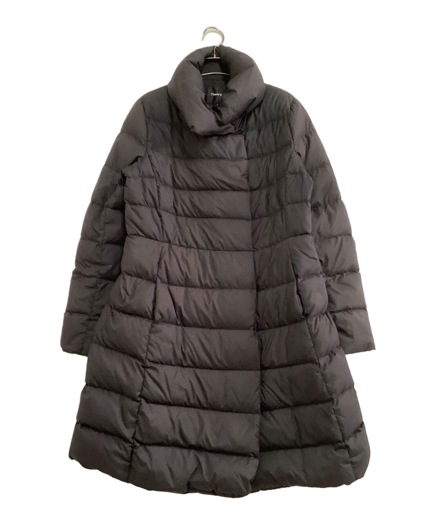 中古・古着通販】theory (セオリー) ダウンコート ブラック サイズ:M