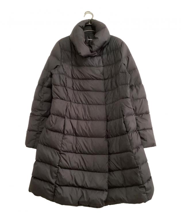 中古・古着通販】theory (セオリー) ダウンコート ブラック サイズ:M