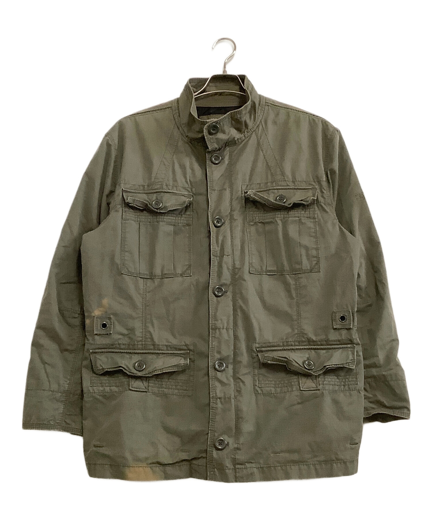 90s oldgap GAP モッズコート　ミリタリージャケット　カーキ 中古・古着通販】GAP (ギャップ) ミリタリージャケット カーキ サイズ