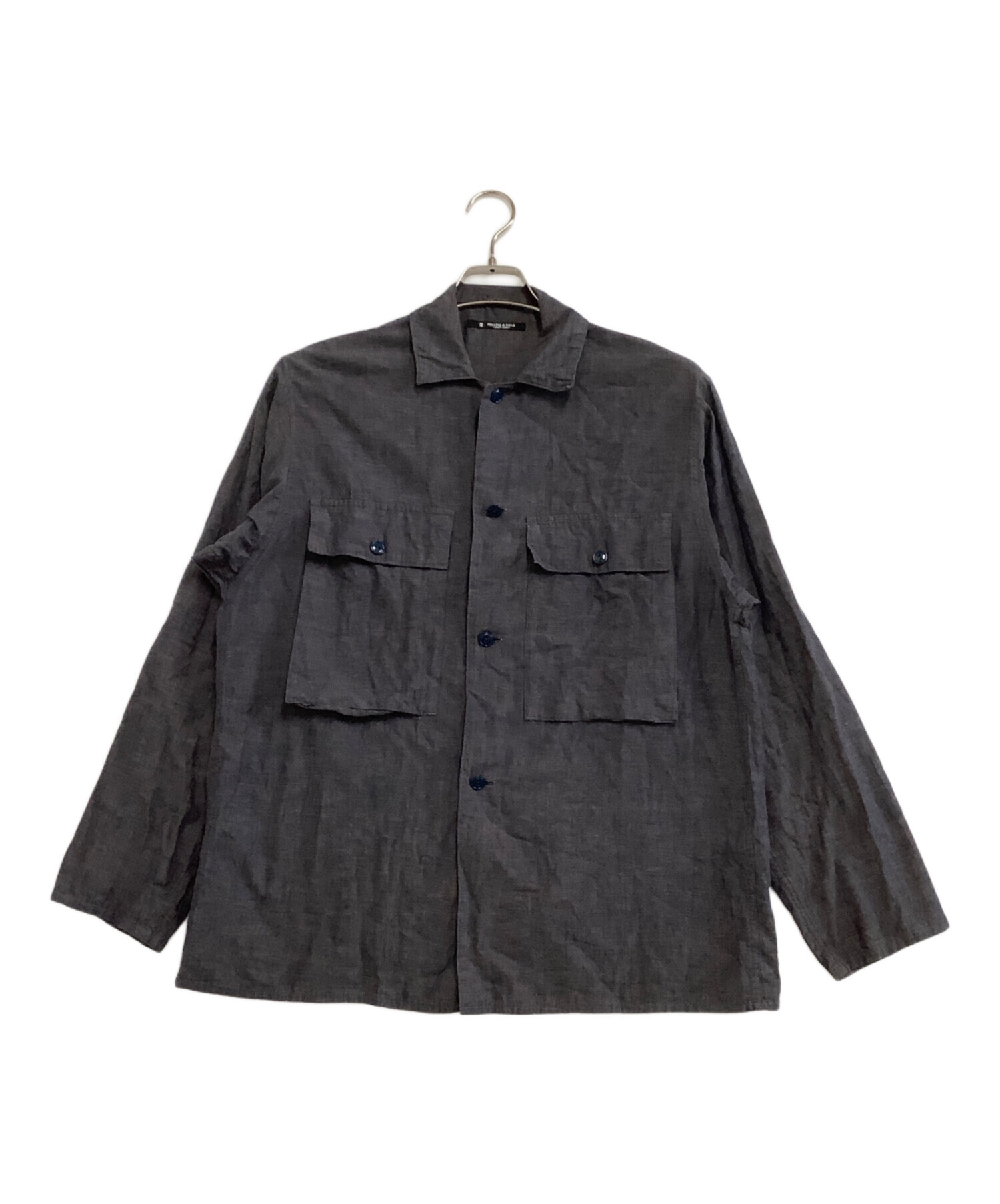 週末価格MAATER & SONS長袖シャOPCOLLAR SHIRTSサイズ3 中古・古着通販】MAATEE&SONS (マーティーアンドサンズ) 長袖シャツ