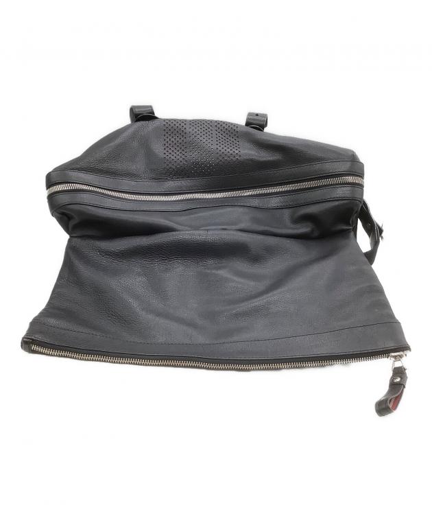 バッグ Vintage Bally leather Boston bag black 中古・古着通販