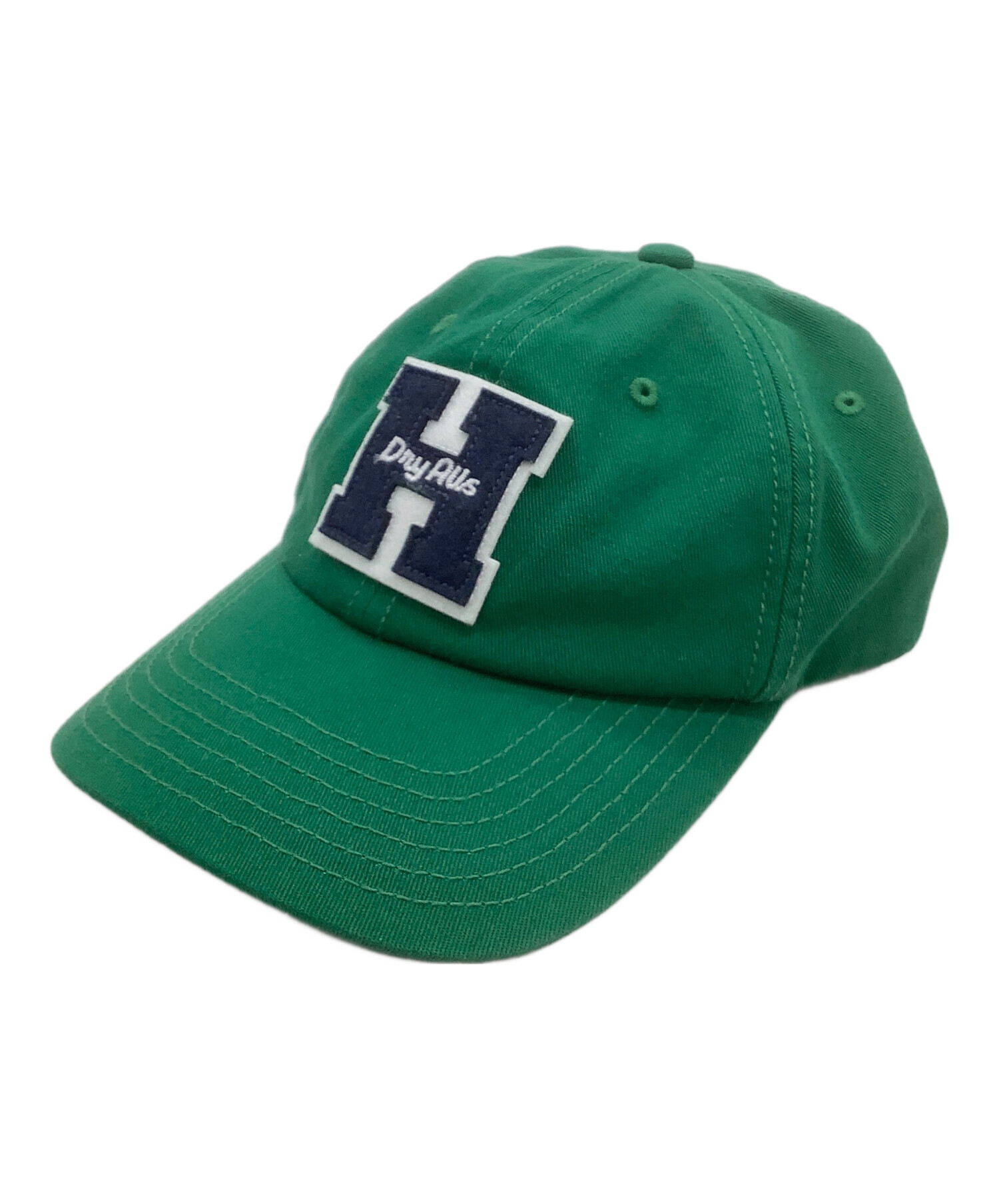 HUMAN MADE オリーブグリーンキャップ 中古・古着通販】HUMAN MADE (ヒューマンメイド) キャップ グリーン