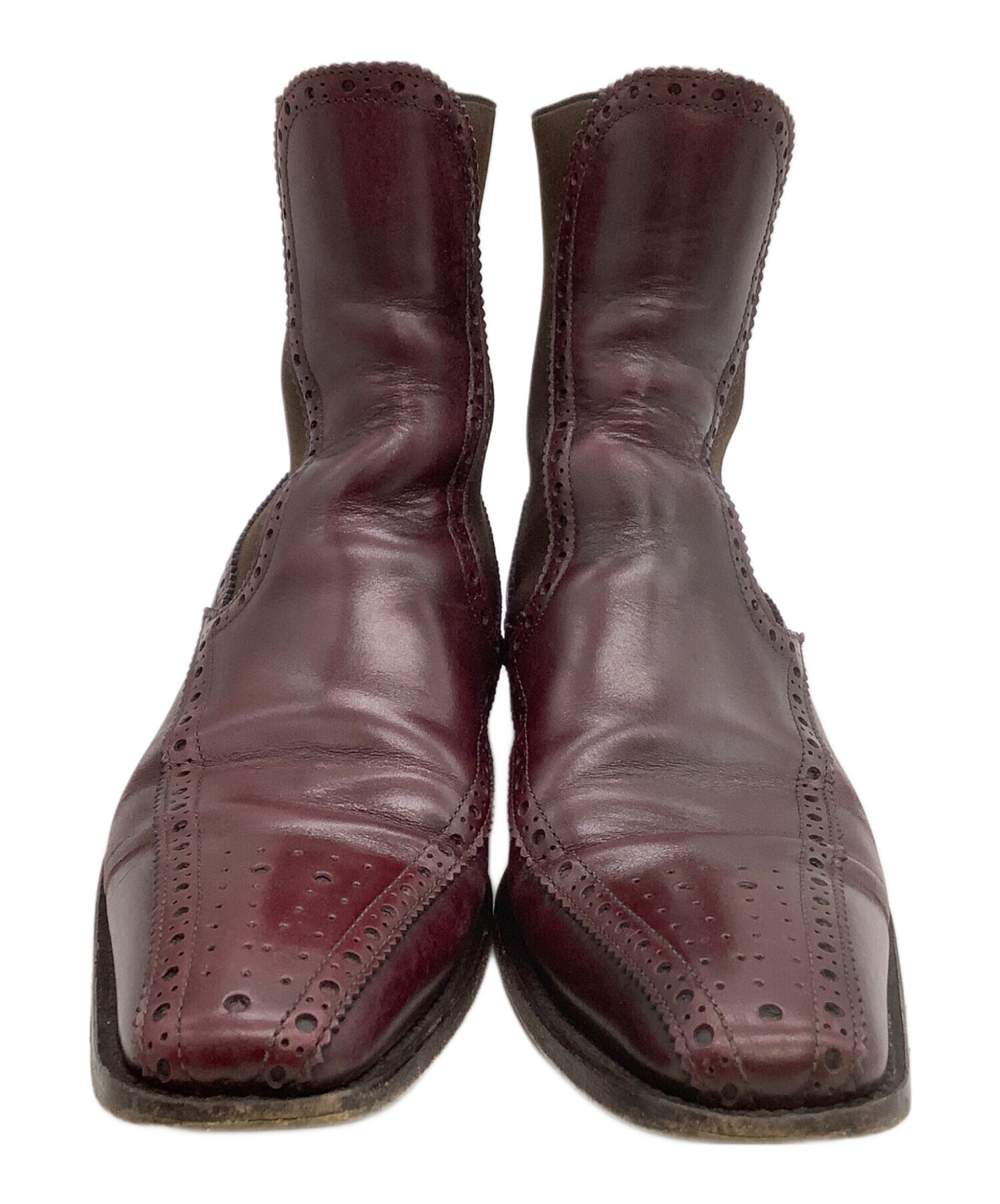 DOLCE&GABBANA イタリア製 サイドゴアブーツ27 着画有り DOLCE&GABBANA イタリア製 サイドゴアブーツ27 着画有り