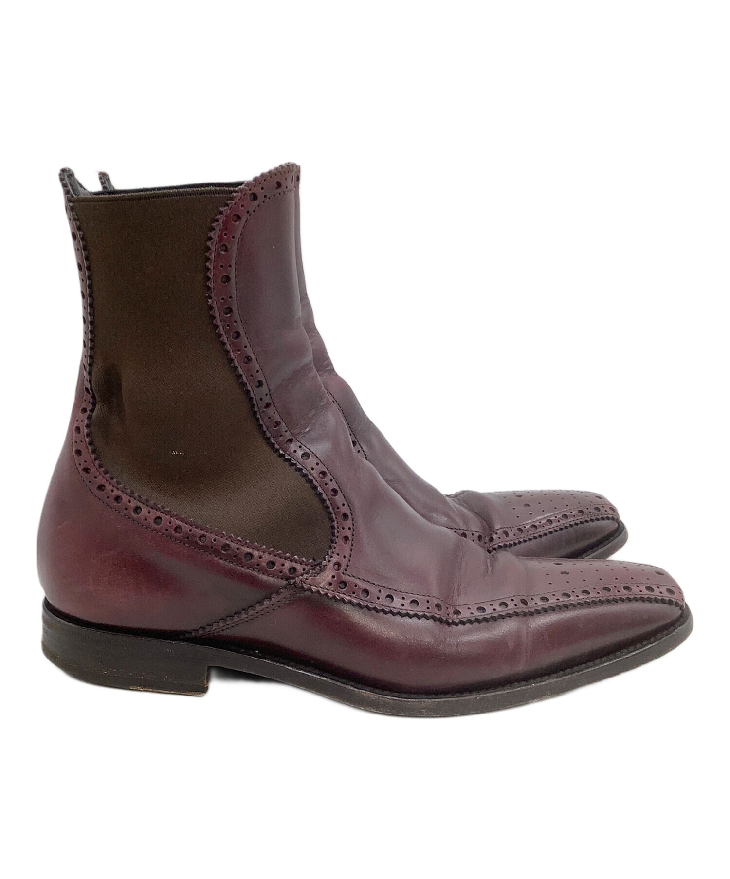 DOLCE&GABBANA イタリア製 サイドゴアブーツ27 着画有り DOLCE&GABBANA イタリア製 サイドゴアブーツ27 着画有り