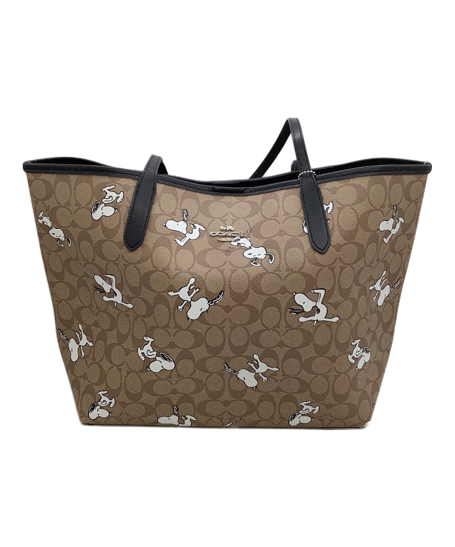 中古・古着通販】COACH (コーチ) トートバッグ シグネチャー 