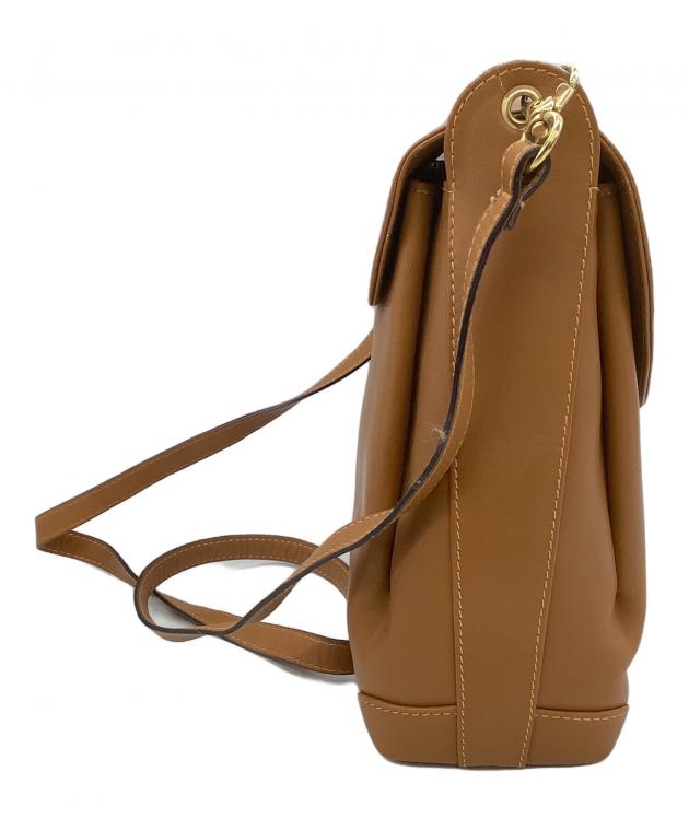 【超希少スイス製美品】BALLY バリー レザー 大容量　本革 ベージュ 中古・古着通販】BALLY (バリー) レザーショルダーバッグ キャメル