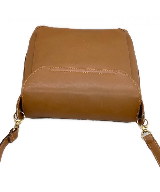 中古・古着通販】BALLY (バリー) レザーショルダーバッグ キャメル