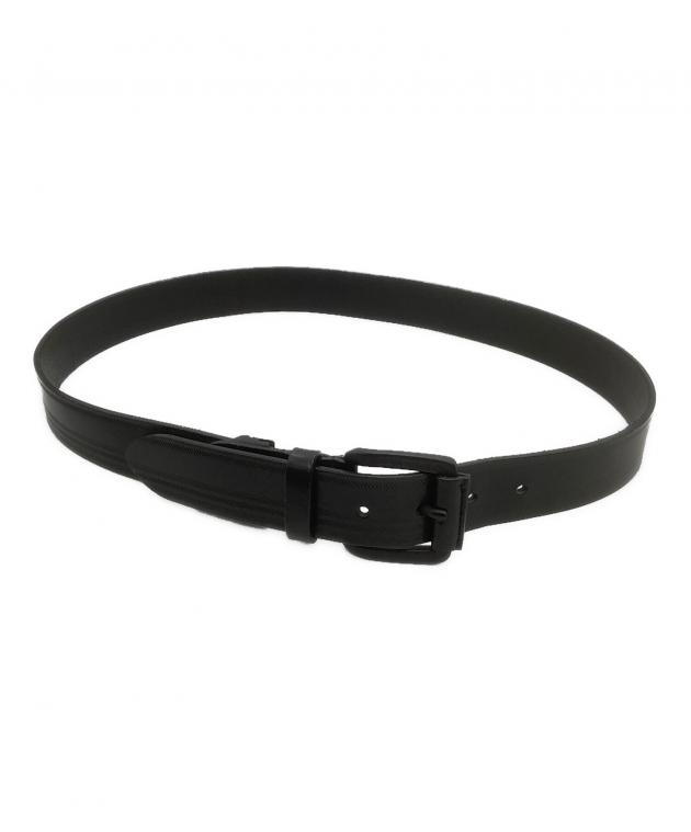 中古・古着通販】BURBERRY (バーバリー) レザーベルト ブラック