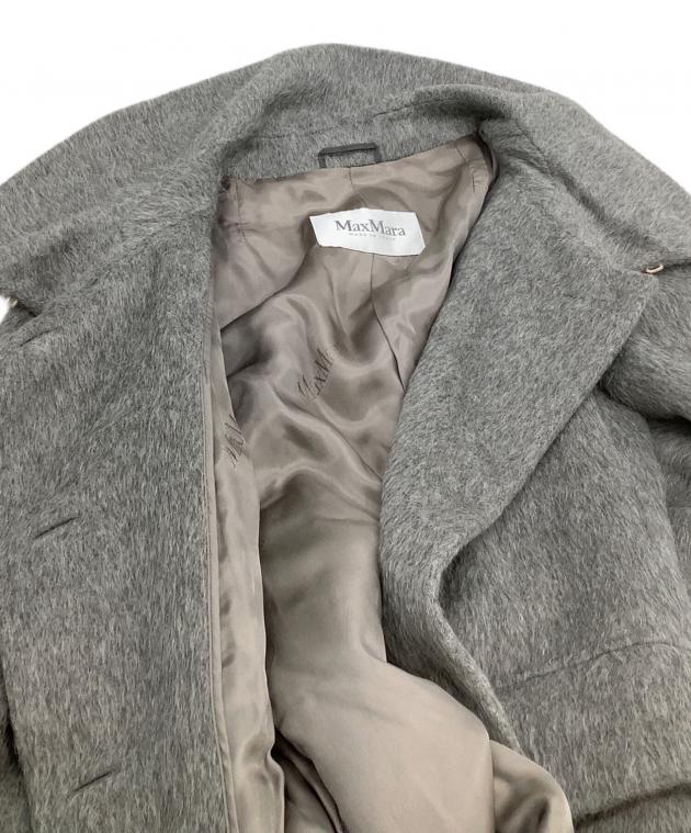 中古・古着通販】MaxMara (マックスマーラ) アルパカ混シャギーコート