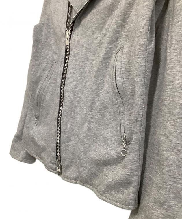 TATRAS✕VANSON コラボ ジップアップジャケット シルバーグレー 中古・古着通販】VANSON (バンソン) TATRAS (タトラス) ライダース