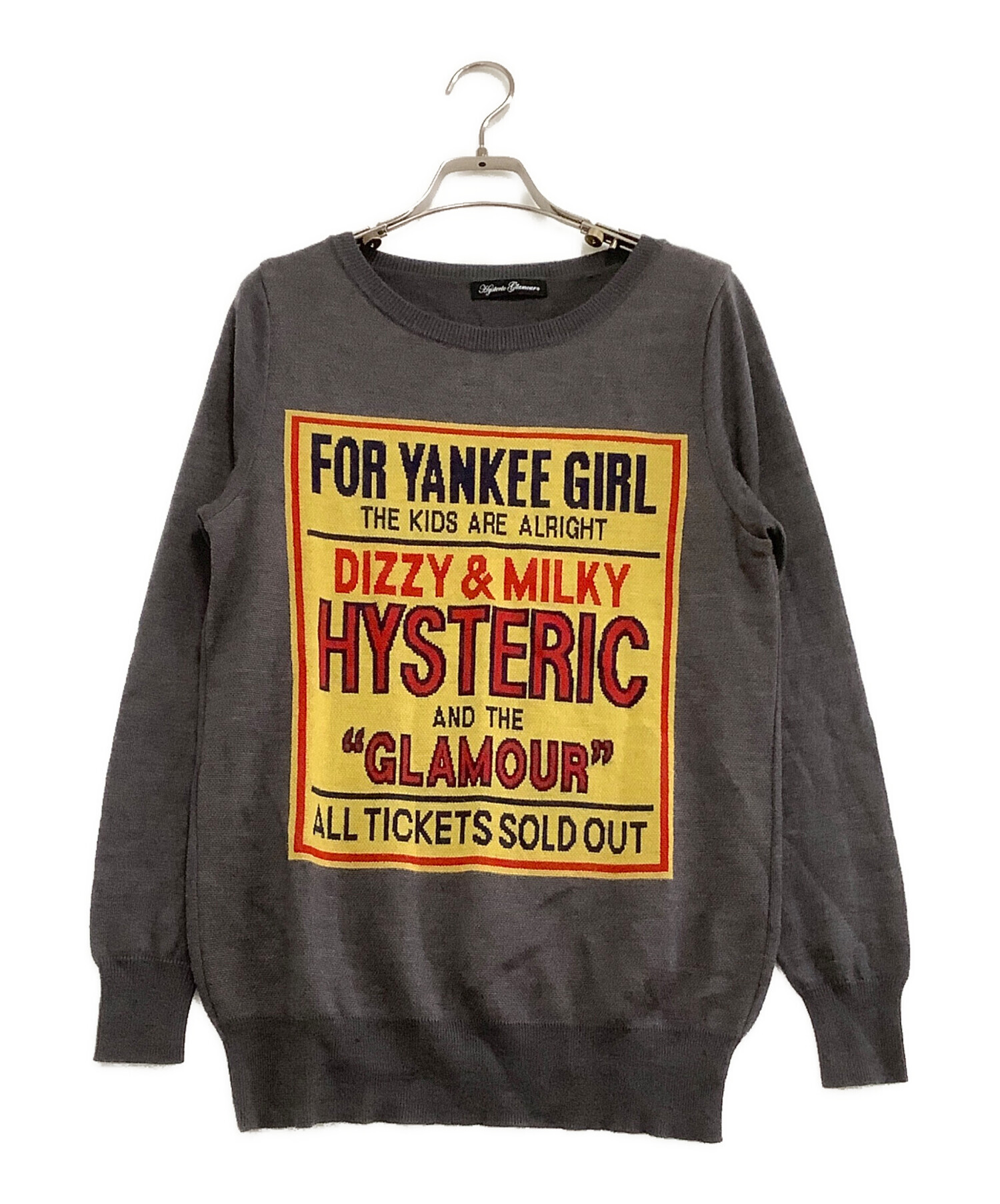 中古・古着通販】Hysteric Glamour (ヒステリックグラマー) 薄手ニット 