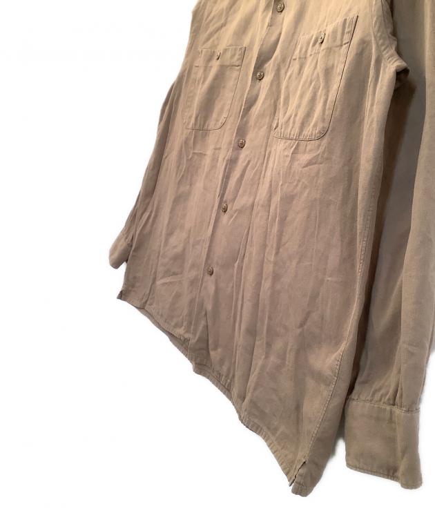 中古・古着通販】COMOLI (コモリ) 長袖シャツ コットンネルオープン