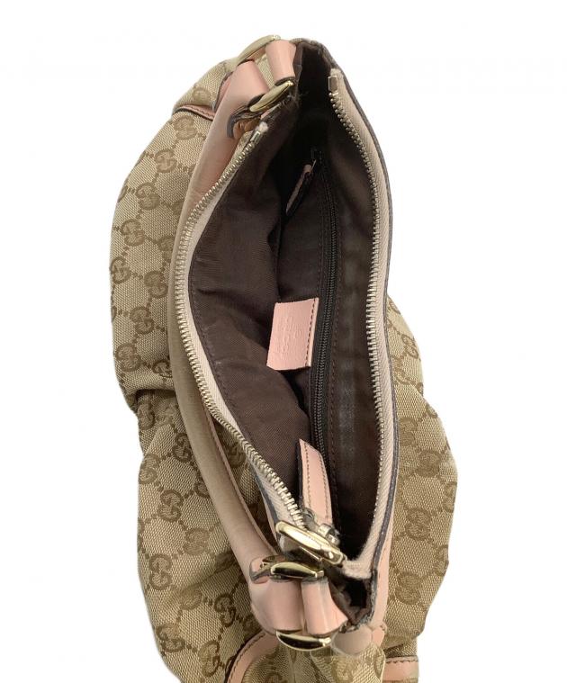 中古・古着通販】GUCCI (グッチ) ワンショルダーバッグ GGキャンバス