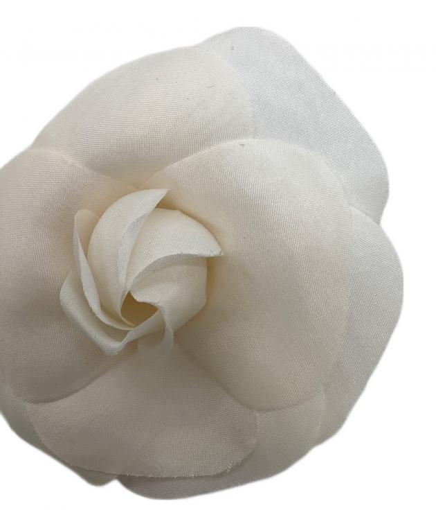 中古・古着通販】CHANEL (シャネル) コサージュ カメリア ホワイト