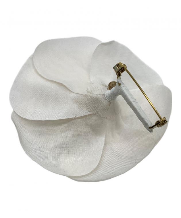 中古・古着通販】CHANEL (シャネル) コサージュ カメリア ホワイト