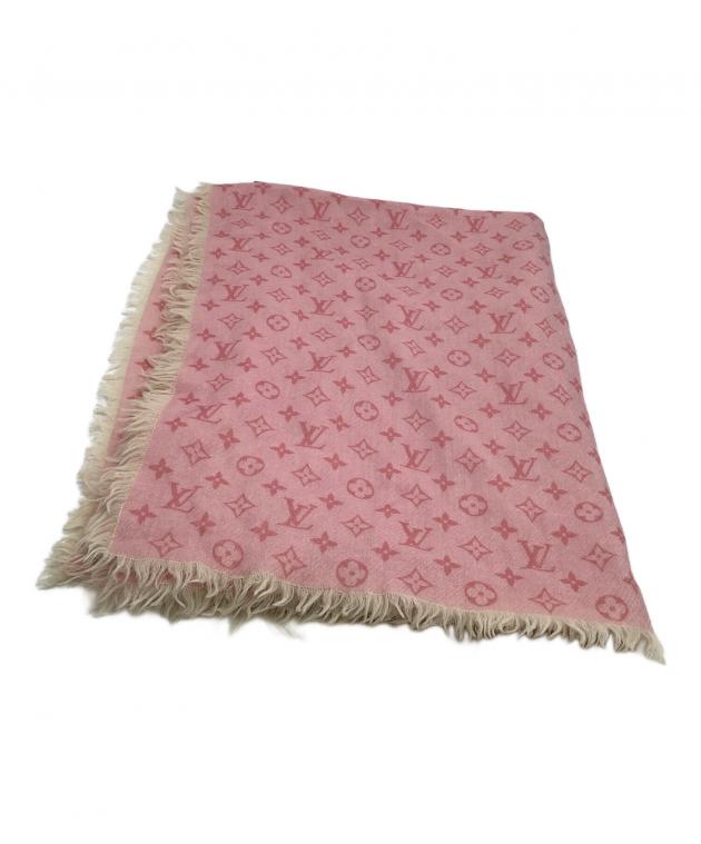 LOUIS VUITTON ストール ピンク 中古・古着通販】LOUIS VUITTON (ルイ ヴィトン) 大判ストール ピンク